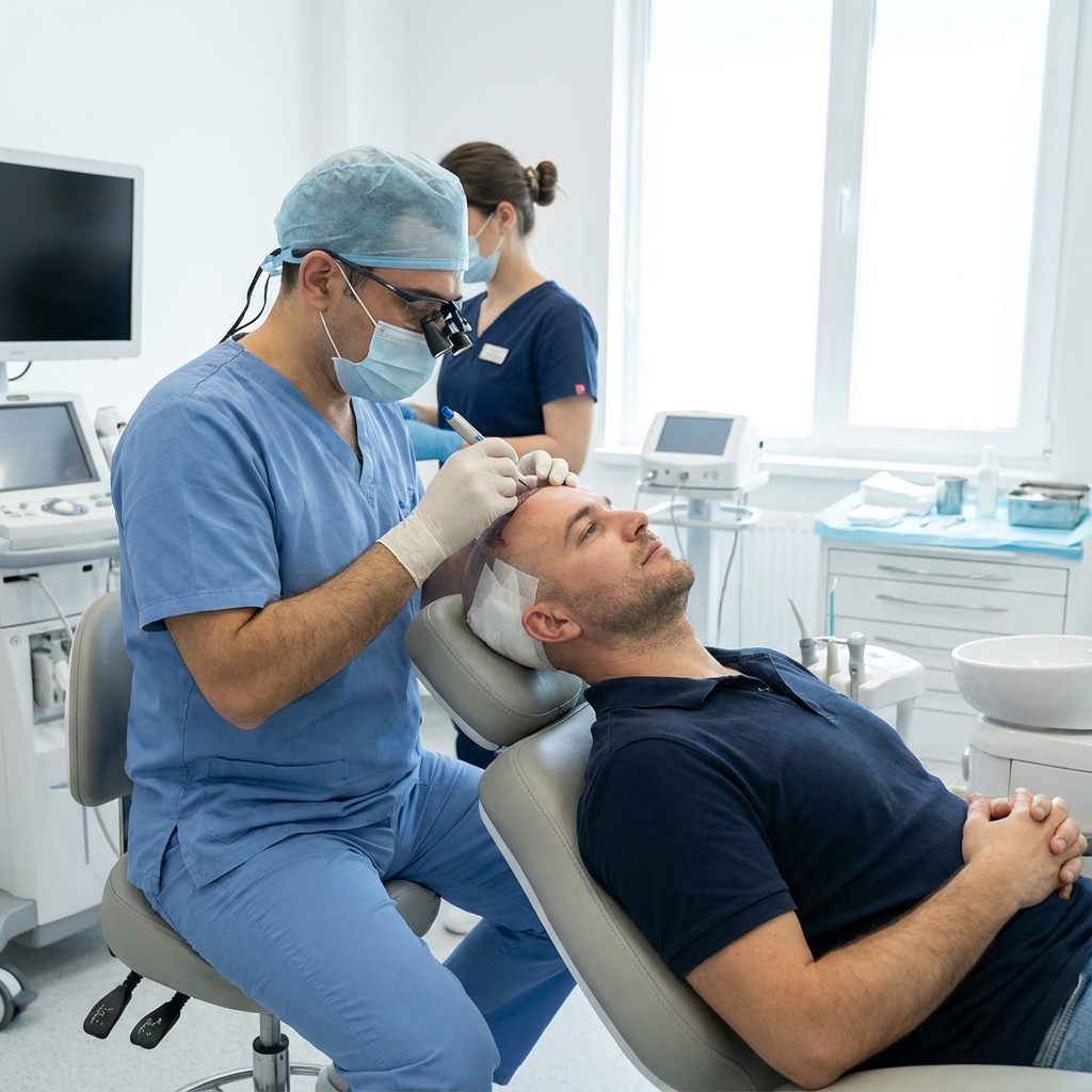 What is DHI hair transplant